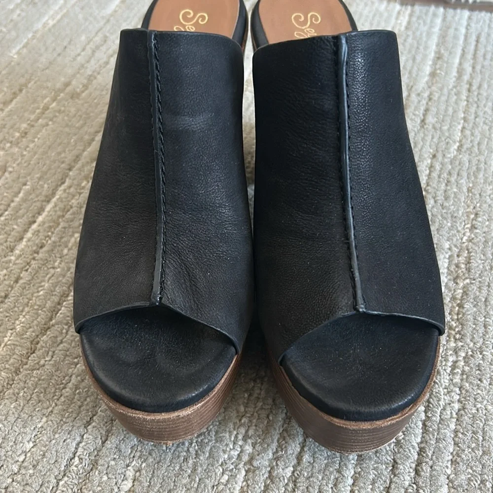 Seychelles invigorated heel sandals black - Picture 5 of 15